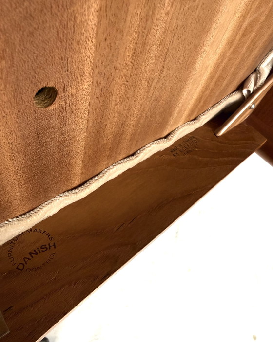 Image 1 of 4x dining room chair model 'Ole', Koefoeds Hornslet '70