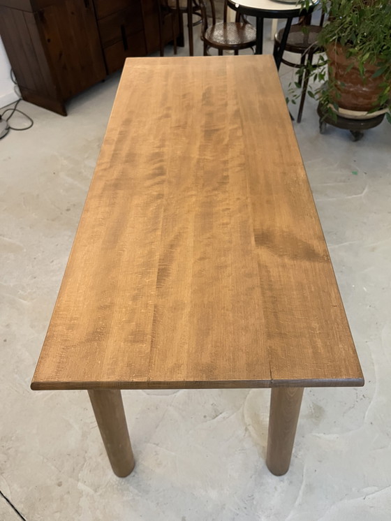 Image 1 of Tavolo da pranzo in faggio anni '50