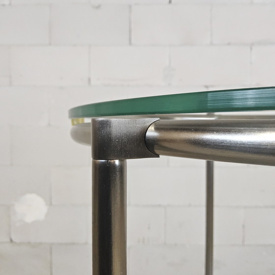 Image 1 of Tavolino laterale vintage Strind Ikea con ruote / carrello Ehlen Johansson (anni '80)