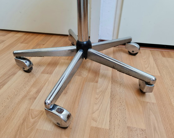 Image 1 of Industriële Kruk Werkkruk Architecten Kruk Vintage