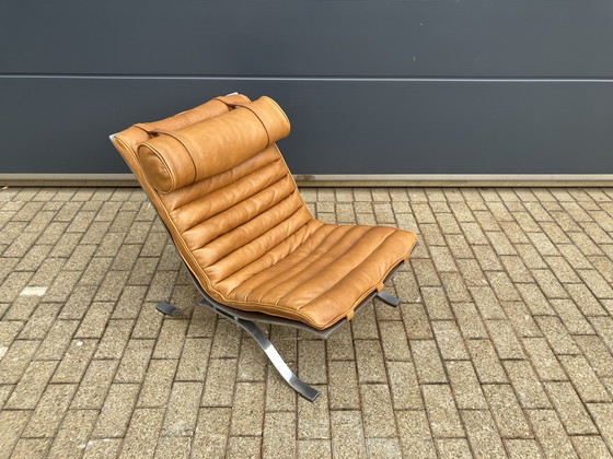 Image 1 of Arne Norell Ari Sessel, Camel Cognac Leder NEW STATE!