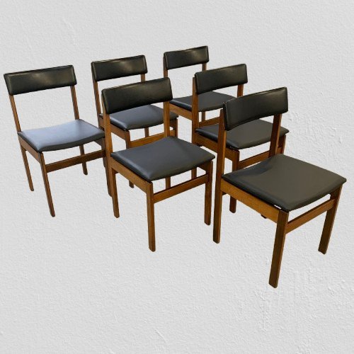 Image 1 of Designerstühle von Jos De Mey für Van Den Berghe-Pauvers