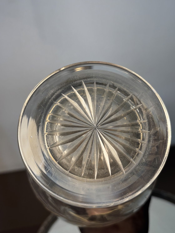 Baccarat Cruche Fin 19eme - Debutto 20eme – Bicchieri e caraffe, Crystal, Metal (photo 15 of 15)