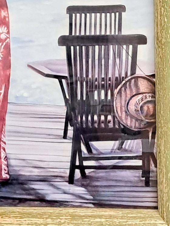 Image 1 of Vahiné - Litografía enmarcada