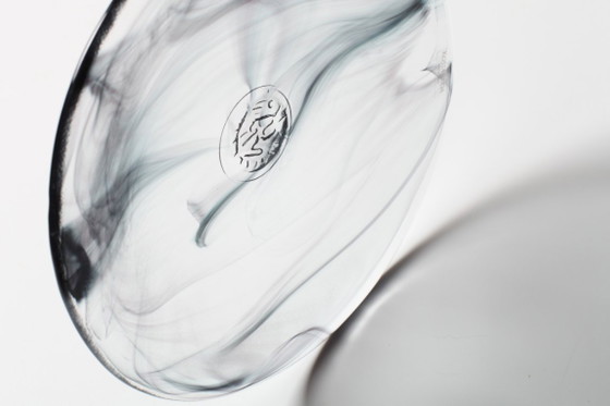 Image 1 of Set aus 4 Kosta Boda „Mine“ Glas-Desserttellern von Ulrica Hydman Vallien
