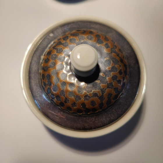 Image 1 of Lattiera e zuccheriera Art Deco WMF - placcate in argento