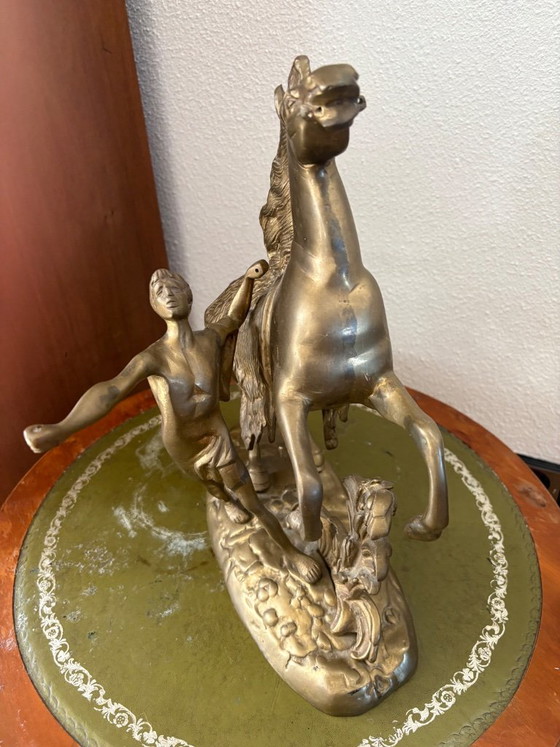 Belle Sculpture en Bronze (photo 4 of 5)
