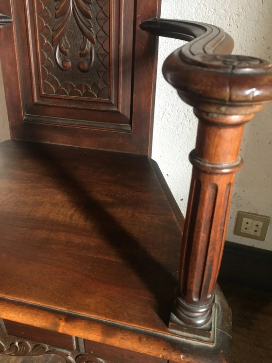 Poltrona in noce stile Rinascimento – Poltrone, Renaissance (photo 2 of 7)