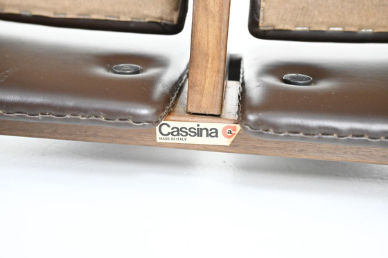 Image 1 of Sedie da salotto Modello 925 di Afra & Tobia Scarpa per Cassina, anni Settanta, set di 2