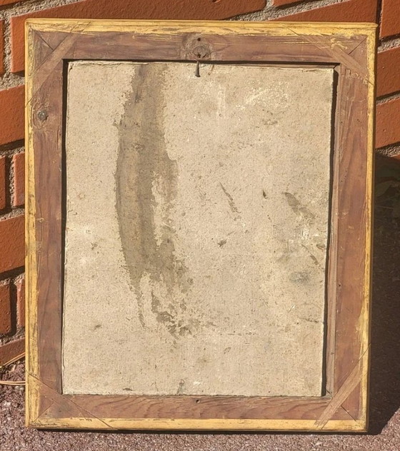 Image 1 of Gesigneerd 19e-eeuws schoolportret van een heer.