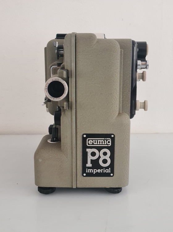 Image 1 of Oggetto decorativo vintage Eumig P8 Imperial proiettore 8mm look industriale