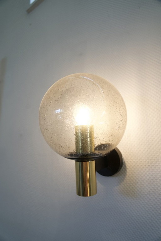 Wall lights from Glashütte Limburg (1970s)
