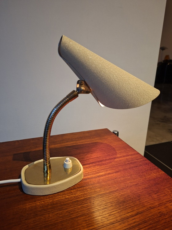 Italian Table Lamp From The Fifties – Metal, Plastic (photo 3 of 10)