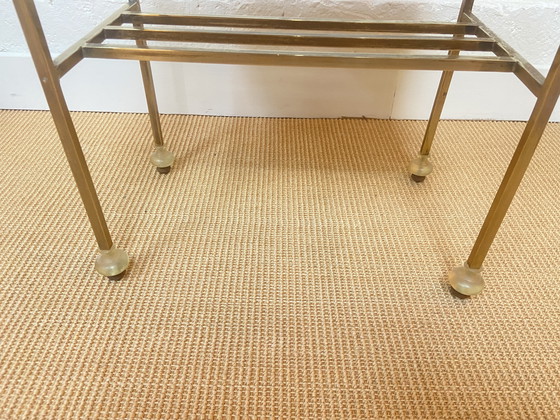 Image 1 of Paar Chevets aus Palisander und Leder, Italien, 1960