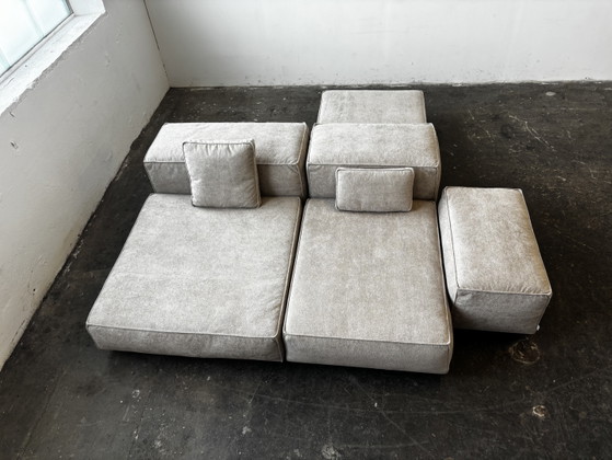 Living Divani Neowall Sofá de diseño Tela como nuevo! – Sofás modulares, Cotton (photo 15 of 15)