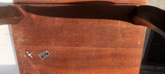 Image 1 of Handwerklich gefertigter Musiktisch mit Intarsien aus Sorrent - 1960er Jahre