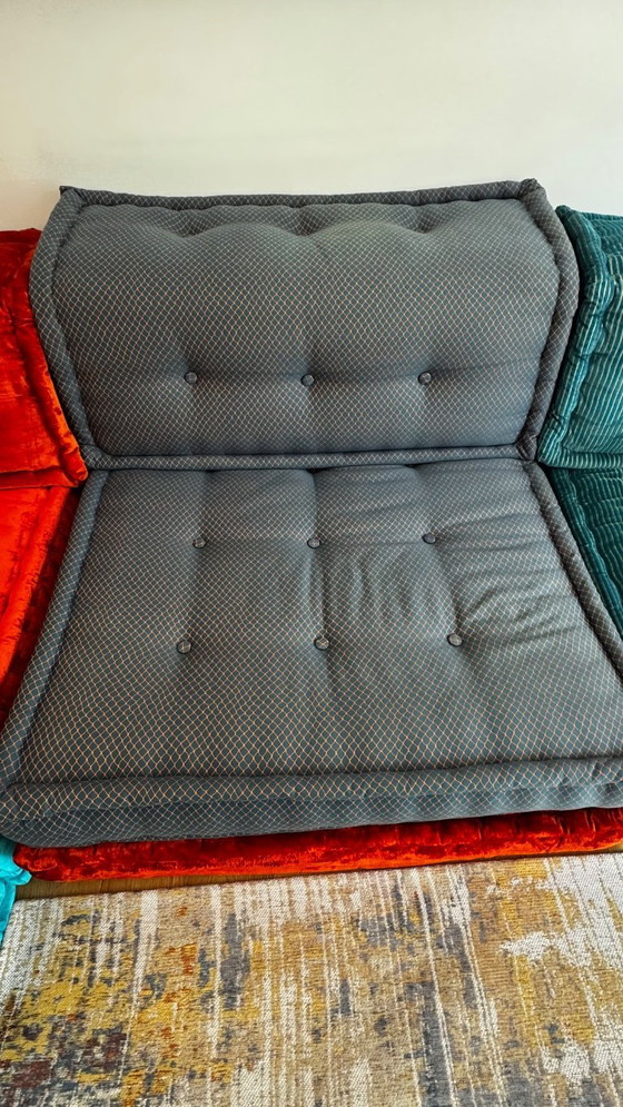 Image 1 of Roche Bobois bank “Mah Jong” - designklassieker van Hans Hopfer