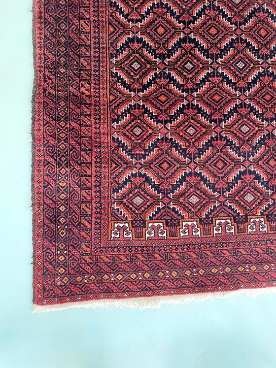 Tappeto Baluchi annodato a mano 215x120 cm Tappeto Orientale rosso – Tappeti, Lana (photo 4 of 13)