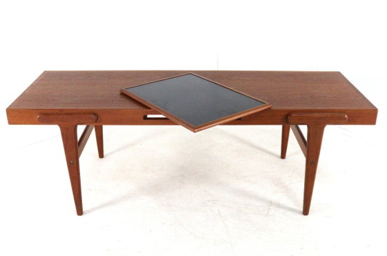 Ejvind A Johansson voor Ivan Gern salontafel met dienblad vintage Deens design – Wood (photo 21 of 23)