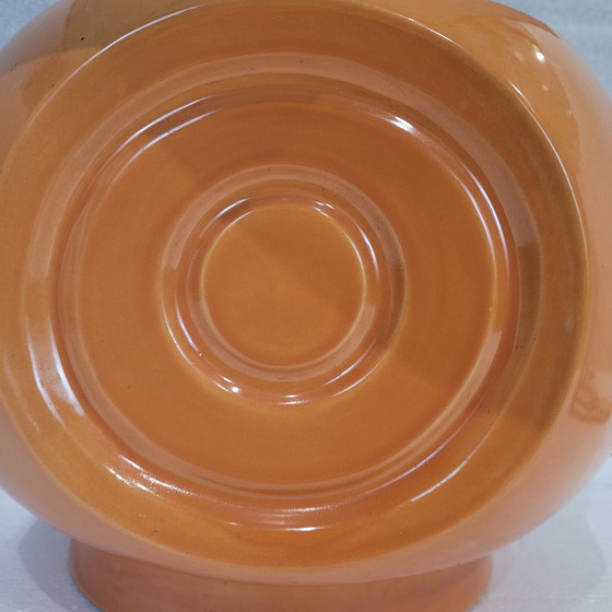 Image 1 of Lámpara Cerámica Naranja, 60’S – Alemania