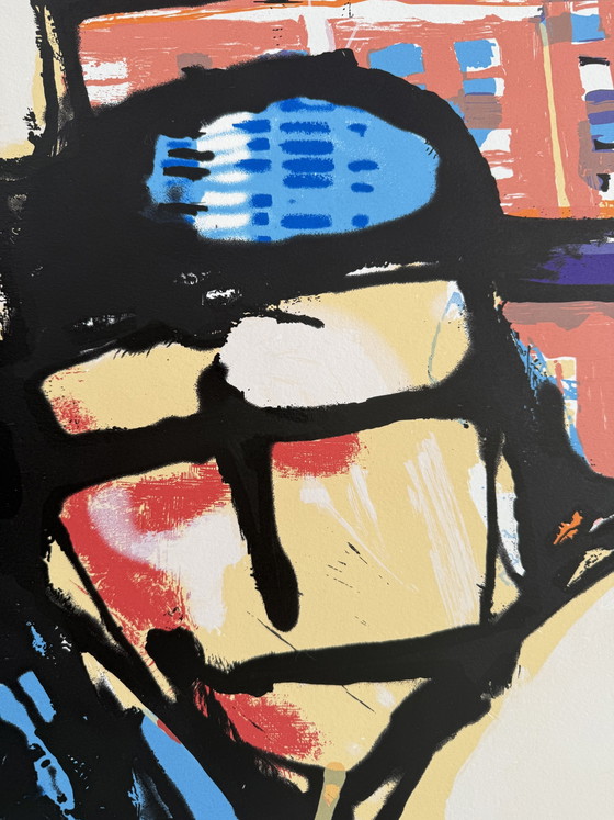 Image 1 of Zeefdruk Herman Brood “City Love”