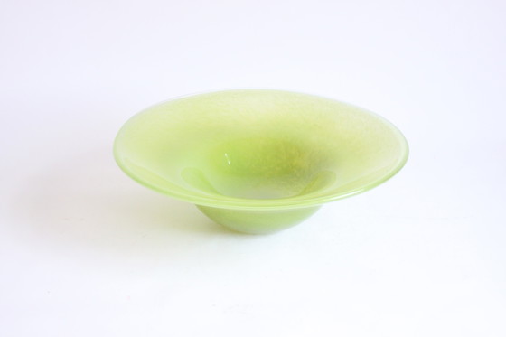 Image 1 of Ciotola verde in vetro Henry Dean