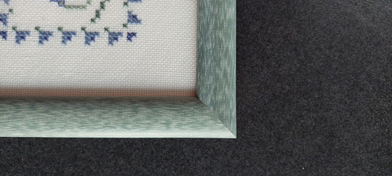 Image 1 of Peinture brodée de clochettes