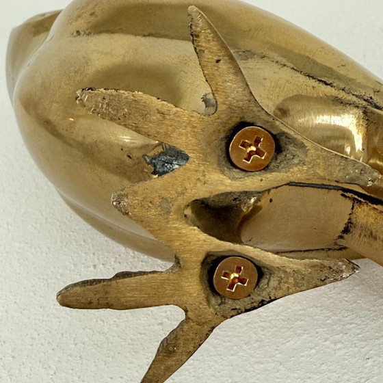 Image 1 of Gufo di rame fatto a mano