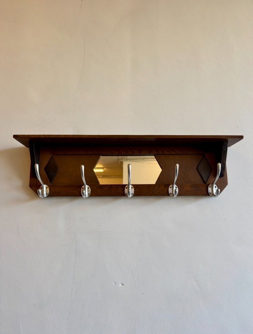Amsterdam School / Art Deco coat rack, 1920s
