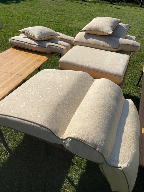 Image 1 of Divano Vintage Poltrona Frau "Petronio" - Design Tito Agnoli