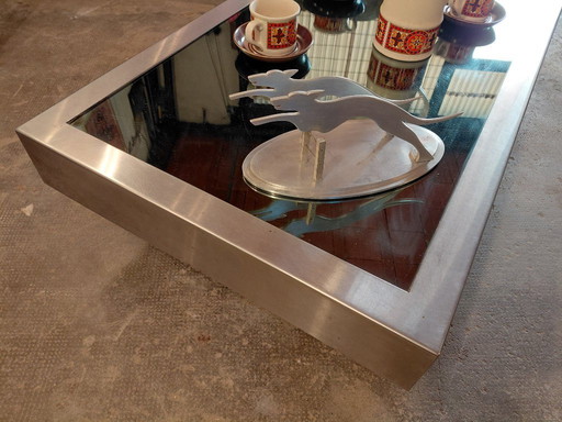 Mesa de centro de diseño de los años 70