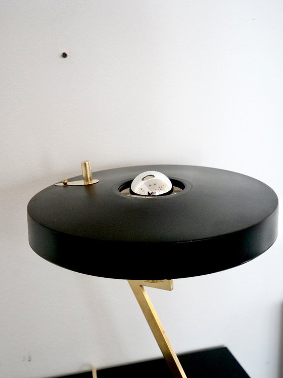 Philips Louis Kalff Mid Century Diplomat Z Lamp – Table lamps, Brass (photo 8 of 24)