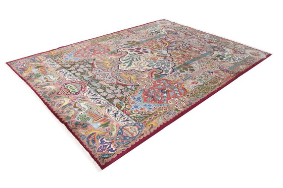 Image 1 of Persian carpet Kashmar 3.50 x 2.50 Oriental carpet fine No. 1050