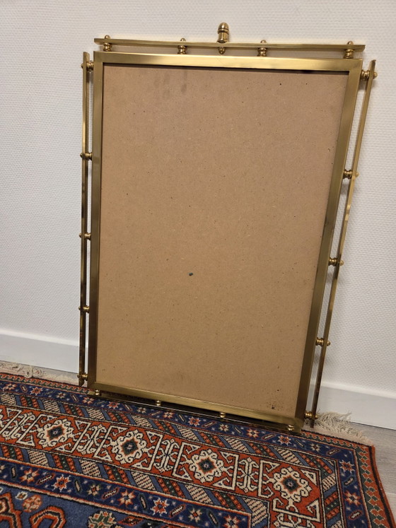 Image 1 of Cornice per specchio vintage in stile Hollywood Regency