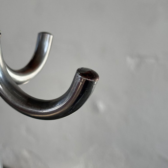 Image 1 of Bauhaus Style Chrome Coat Rack by Hynek Gottwald, 1940s