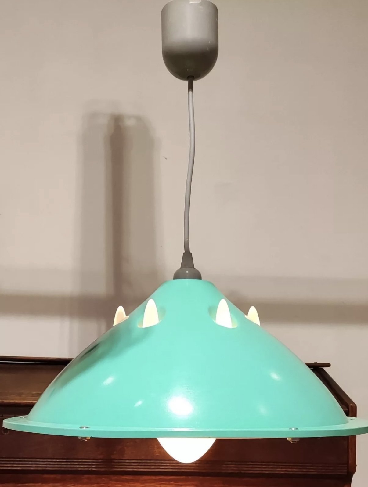 Philippe Starck Lite Light Suspension Flos Italian 1991 | €360