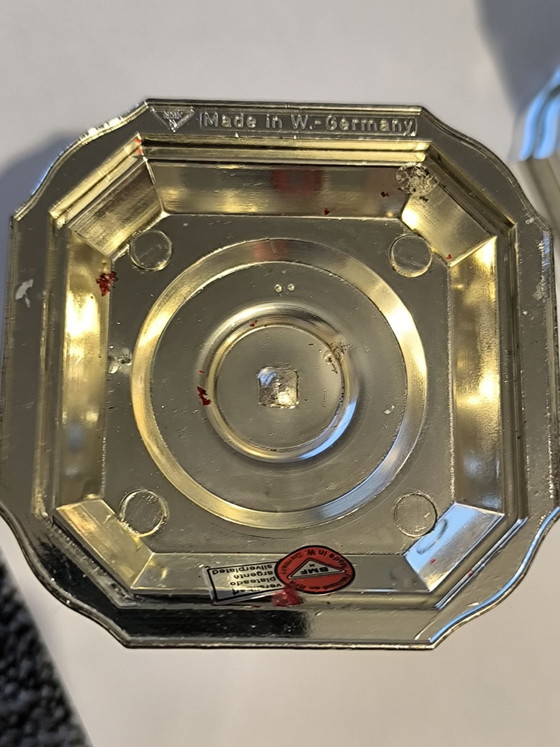 Splendido set di Portacandele vintage BMF argentati ( W. Germany ), Metallo, Argento, Argentato (foto 4 di 12)