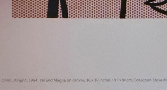 Image 1 of Roy Lichtenstein: "Ohhh...Alright..., 1964".