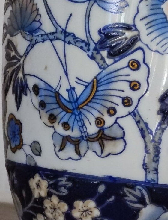 Asiatische Vase – Qianlong, Vasen, Ceramic (photo 6 of 8)