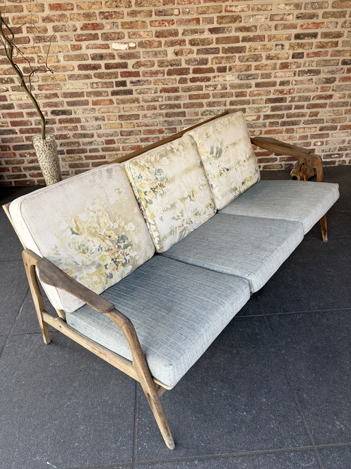 Banquette scandinave 3 places.