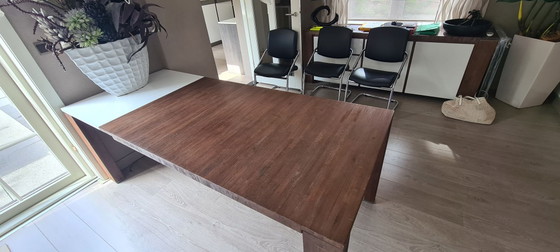 Ausziehbarer Esstisch von Henders en Hazel, Henders & Hazel, Esstische, Holz, Braun (Foto 5 von 7)
