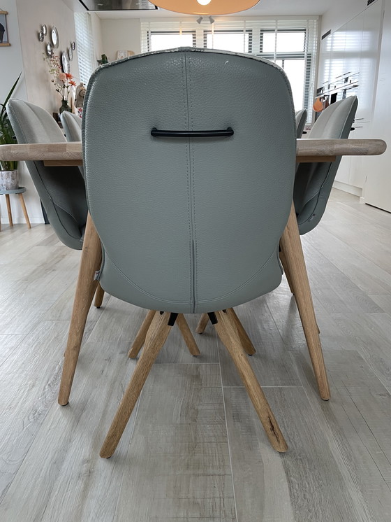 Image 1 of Xooon Esszimmerstühle – 6er-Set – mintgrün