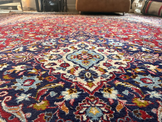 Image 1 of Monumentaal handgeknoopt vintage tapijt – 365 × 249 cm