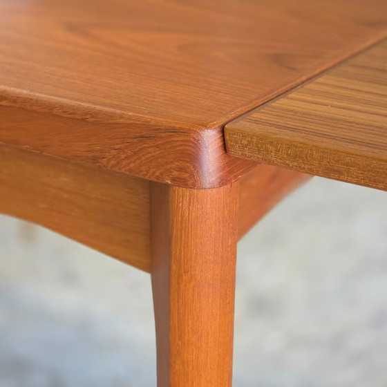 Henning Kjaernulf, Vejle Denmark, vintage 60s table, Dining tables, Wood, Brown, Scandinavian (photo 5 of 18)