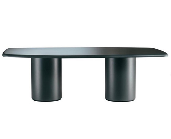 Image 1 of Gio Pagani Tafel – Capsulecollectie 'Een dag uit het leven' | Mat gelakt hout met krijtafwerking | Showroommodel