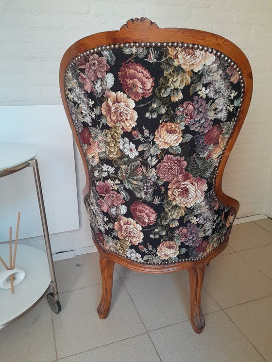 Image 1 of Sillón Brocante auténtico de mediados del siglo XX