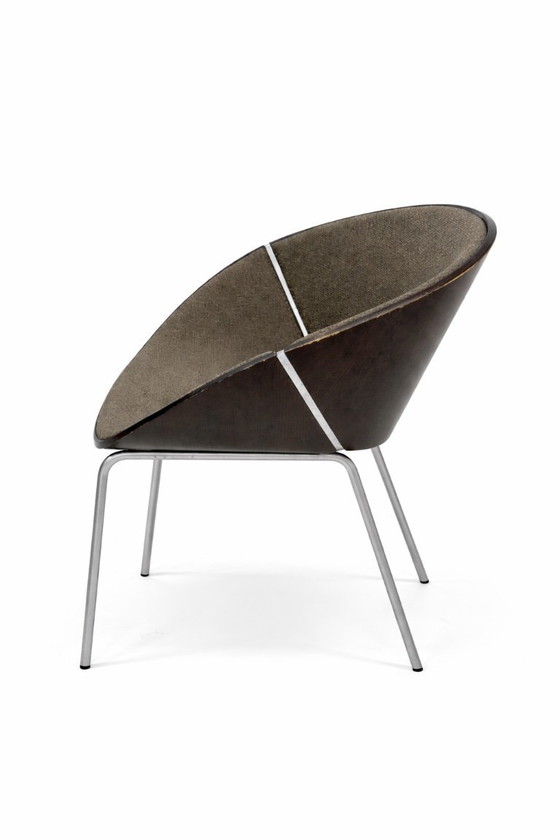 Image 1 of Poltrona a secchiello Walter Knoll 369 – Poltrona di design – 4 gambe – Vintage