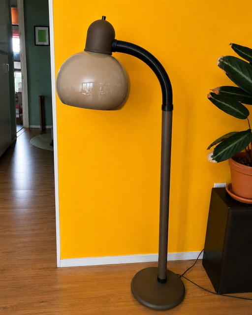 Originele Dijkstra Mushroom Vloerlamp // Floorlamp – Space Age Design – Jaren ’70 – Dijkstra Lampen, vloerlampen, Aluminium