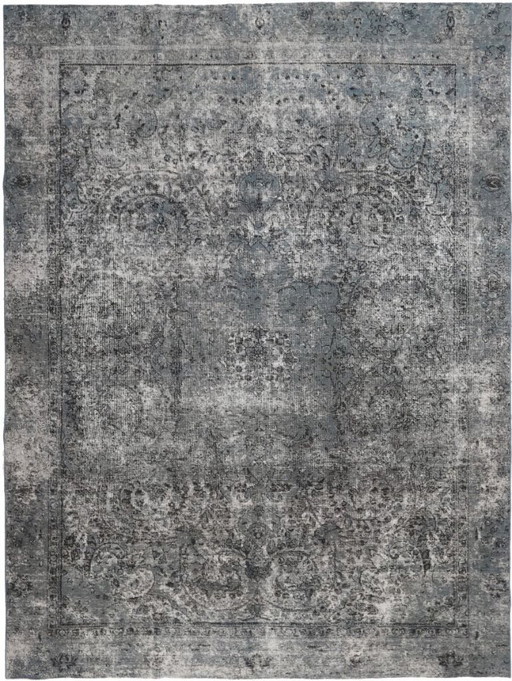 Tapis d'art vintage noué à la main 278x378