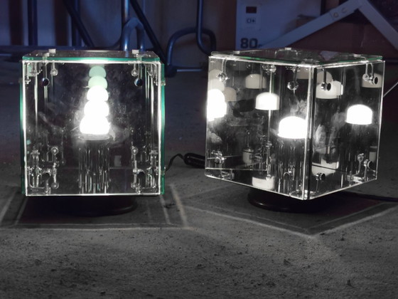 Image 1 of Lampada ottica Pulsar di Nucleo Sormani Italy, progettata dallo Studio Arditi negli anni '70.